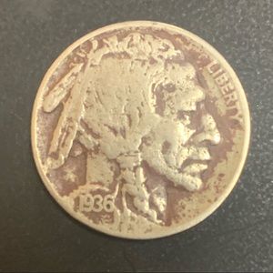 1936 Buffalo Nickel VINTAGE